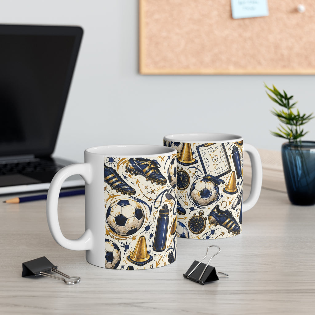 Football Mad | Football Lover Coffee Cup Gift (11oz)