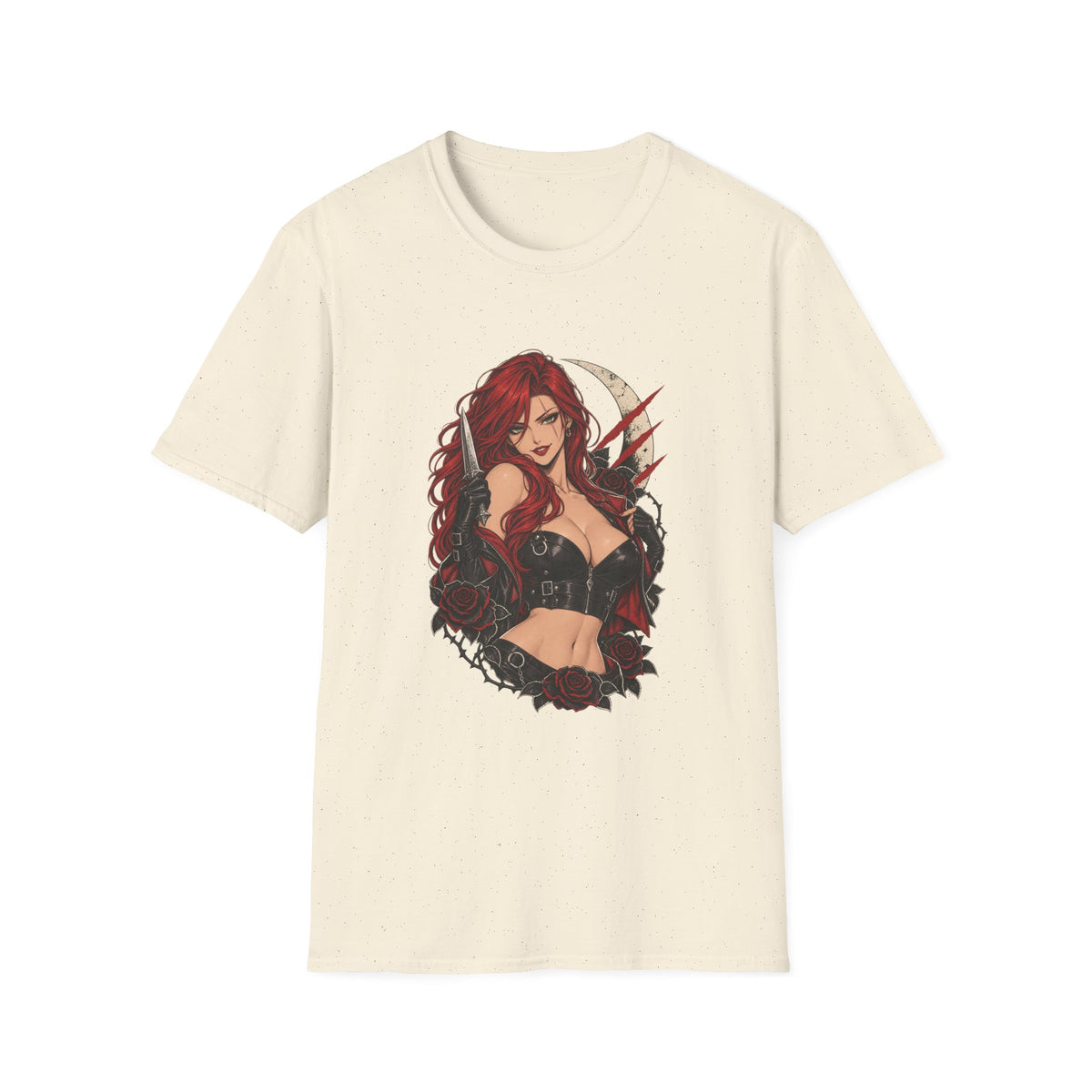 Katarina | League of Legends | Gothic Redhead Pin Up Assasin T-Shirt