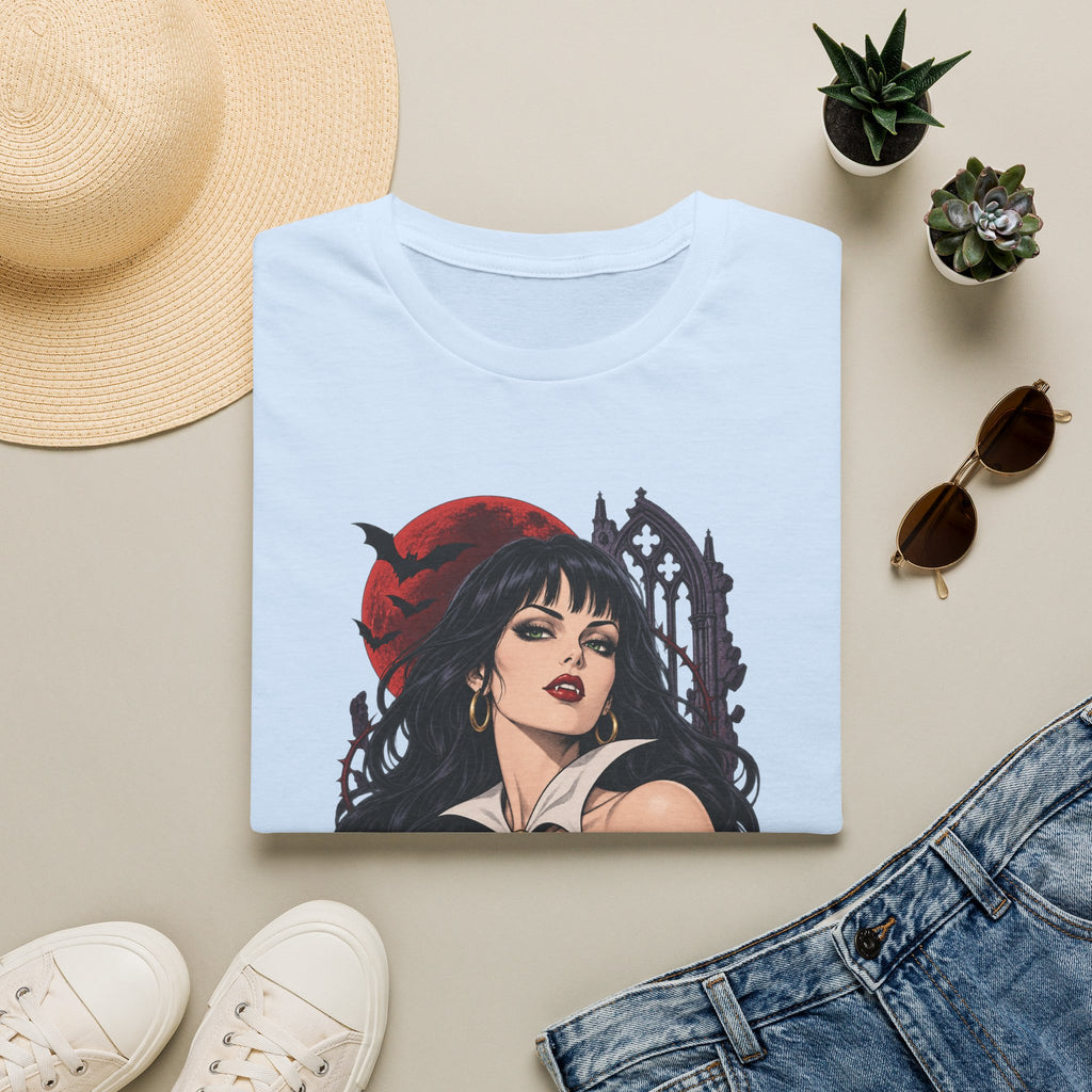 Vampirella | Sexy Halloween Vampire Pin Up Girl Sorceress Graphic T-Shirt