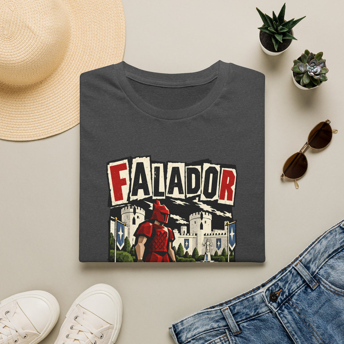 Falador 'Never Forget' Falador Massacre Runescape Inspired T-Shirt