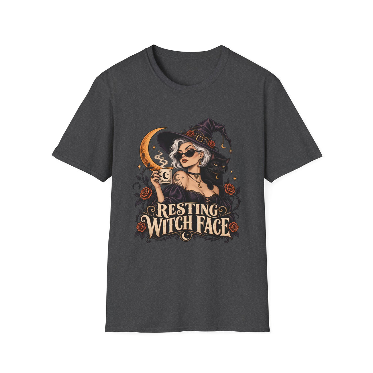 Halloween | Resting Witch Face | Halloween Witch Graphic Tee