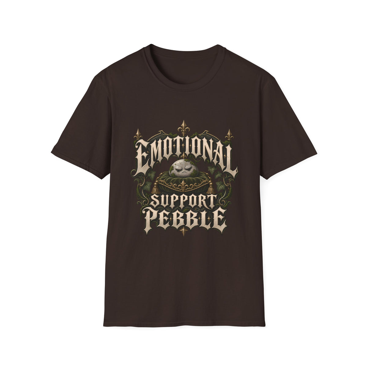 Emotional Support Pebble | Cute & Funny Pebble T-Shirt