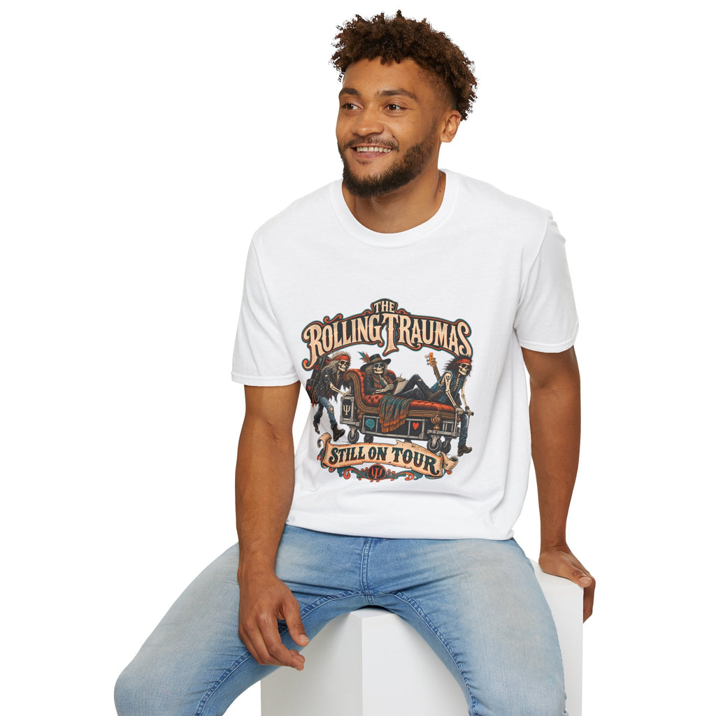 Rolling Traumas "Still On Tour" | Rock Band T-Shirt