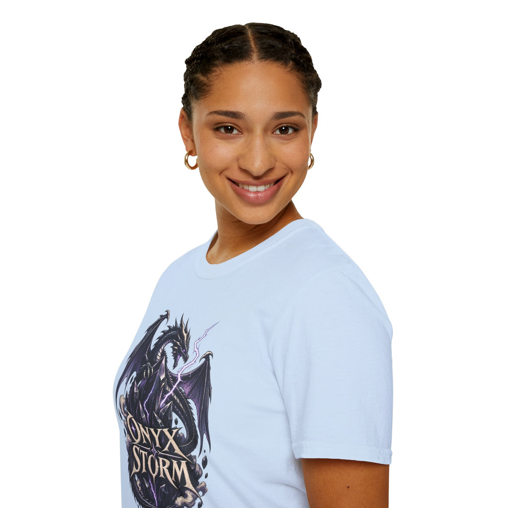 Onyx Storm | Fantasy Book Readers Dragon T-Shirt