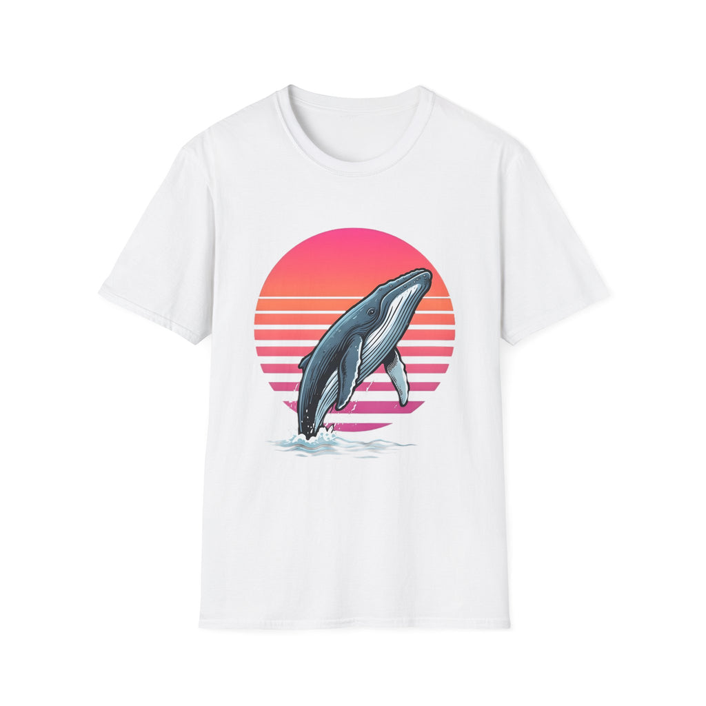 Pacific Breach - Vintage Whale / Summer Sealife T Shirt