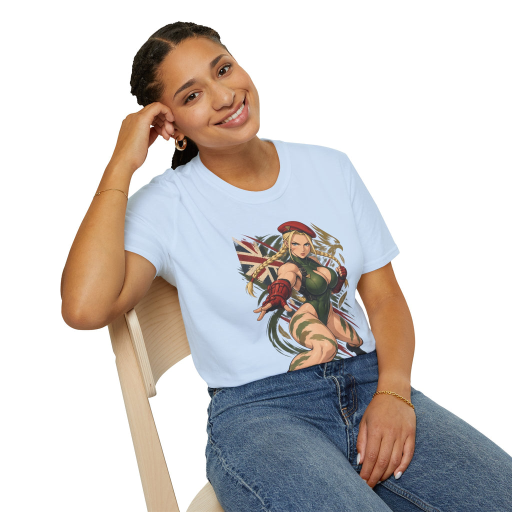 Street Fighter Cammy | Sexy Pin Up Style Graphic Cammy Shirt
