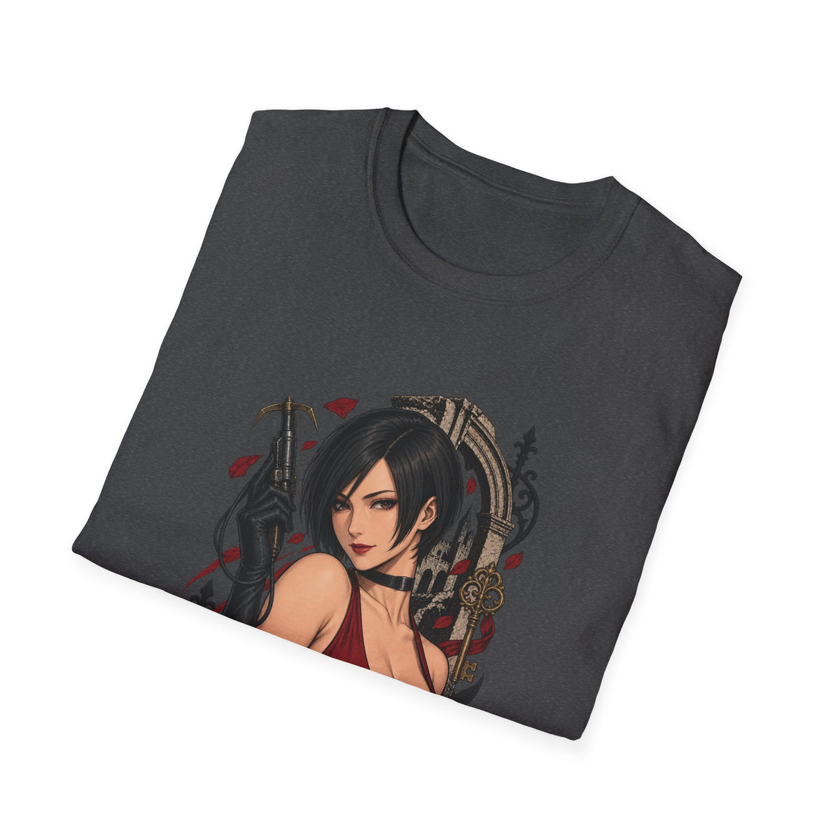 Ada Wong | Residsent Evil Gothic Anime Pin Up Girl T-Shirt