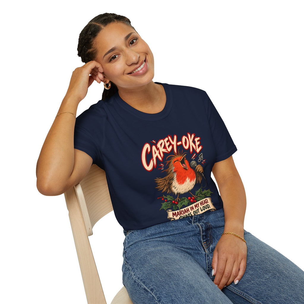 Robin 'Carey-oke' T-Shirt | Mariah in My Head Funny Holiday Tee