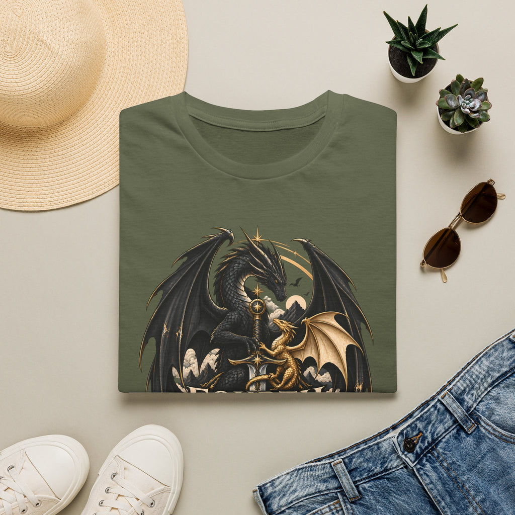 Fourth Wing | Book Inspired Dragon Logo | Fantasy Book T-Shirt