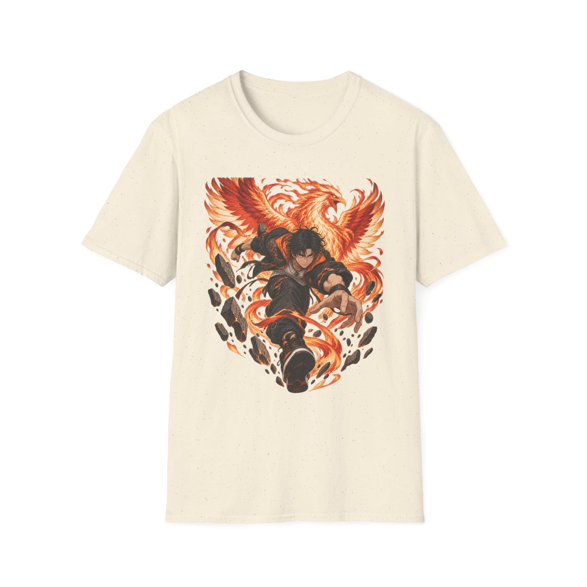 The Phoenix Warrior | Japanese Style | Anime Ninja T Shirt