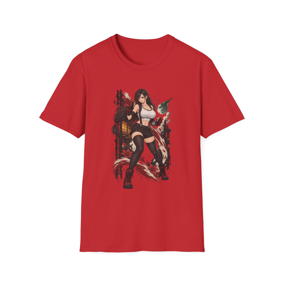 Tifa Lockhart | Final Fantasy Sexy Pin Up Videogame Graphic Shirt