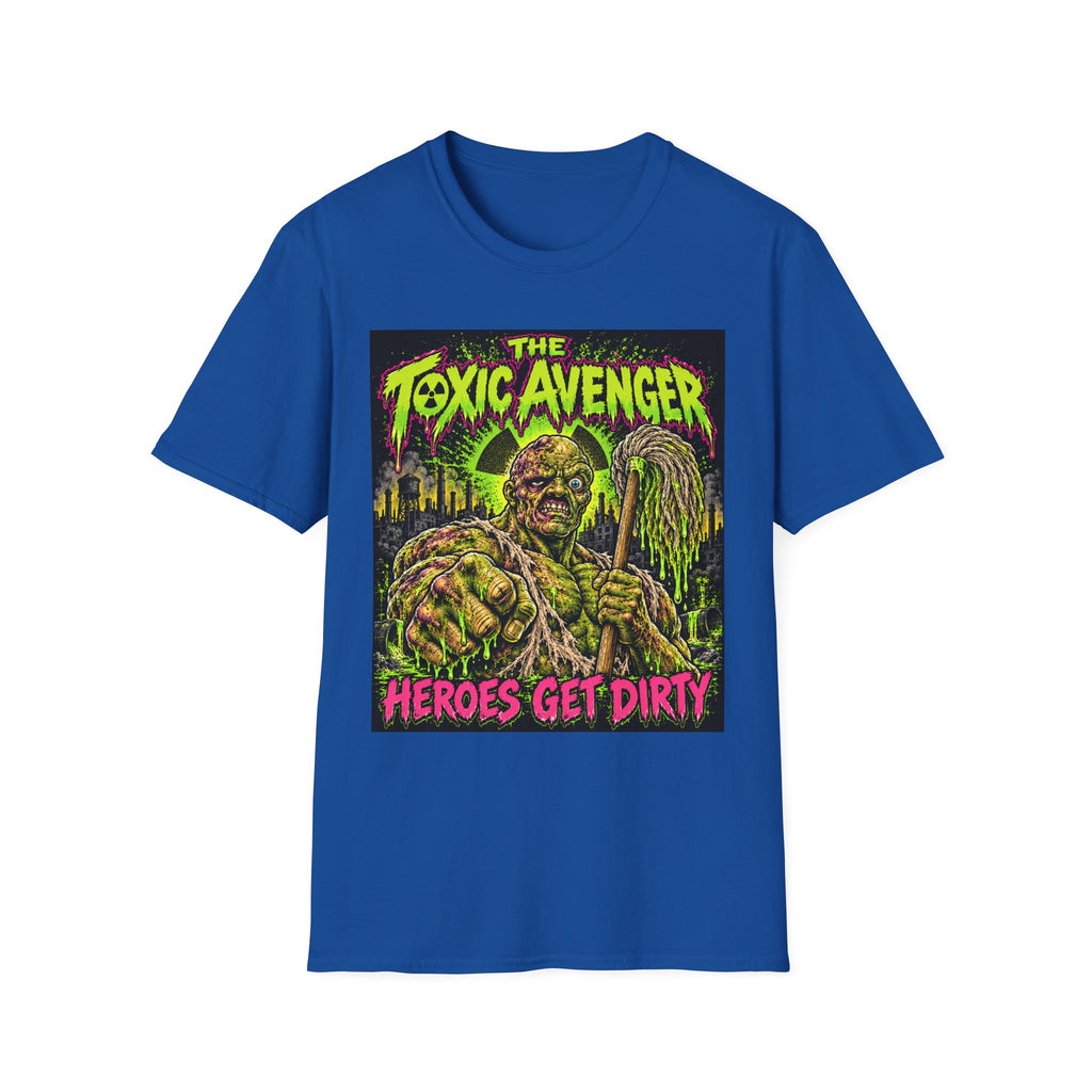 T-Shirt — The Toxic Avenger Graphic Tee (“Heroes Get Dirty”)