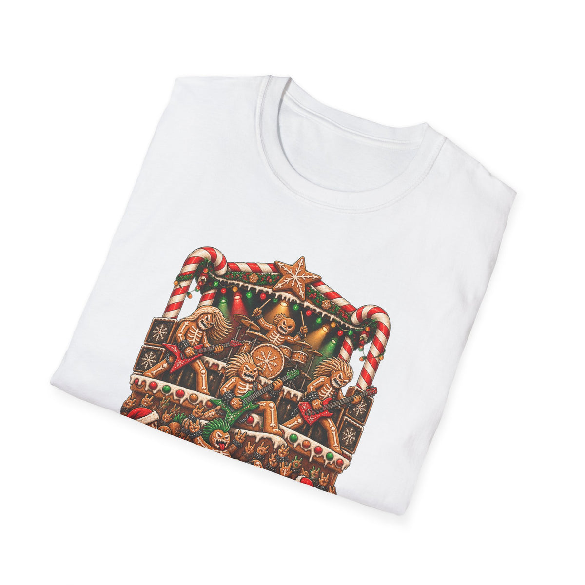 Gingerbread Headbangers | Christmas T-Shirt