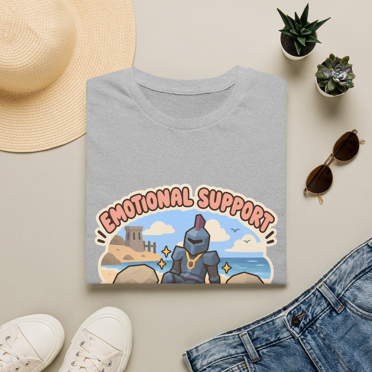 Emotional Support Rock Crabs - Runescape / OSRS Inspired T-Shirt