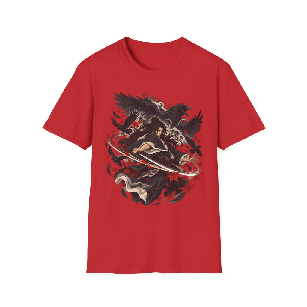 Raven Master | Japanese Samurai | Dark Fantasy T-Shirt