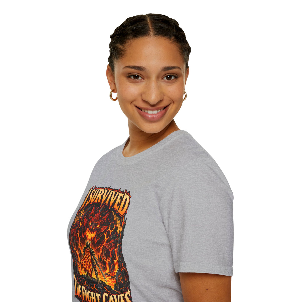 I Survived The Fight Caves Runescape / OSRS Inspired T-Shirt