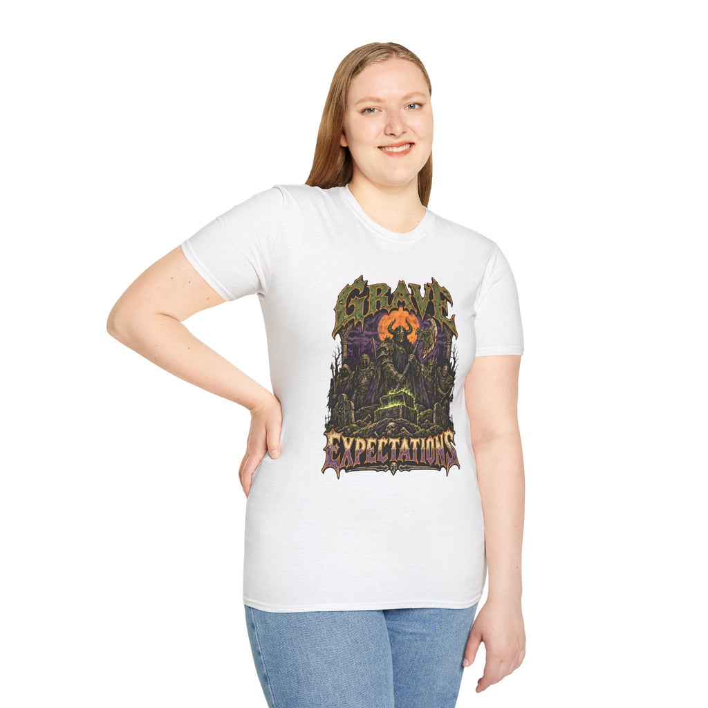 Grave Expectations Barrows Brothers OSRS Inspired T‑Shirt