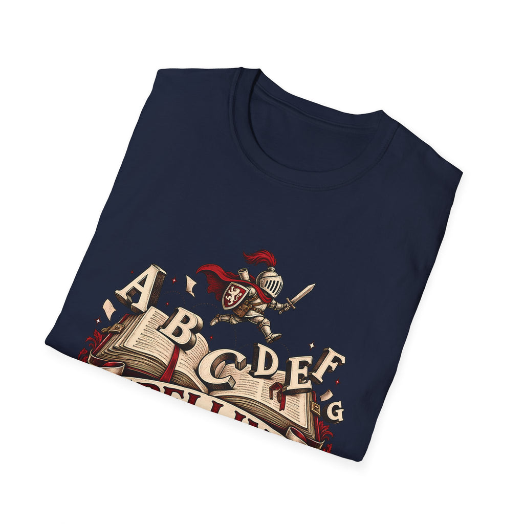 Spelling Is a Side Quest | Funny Spelling & Knight T Shirt