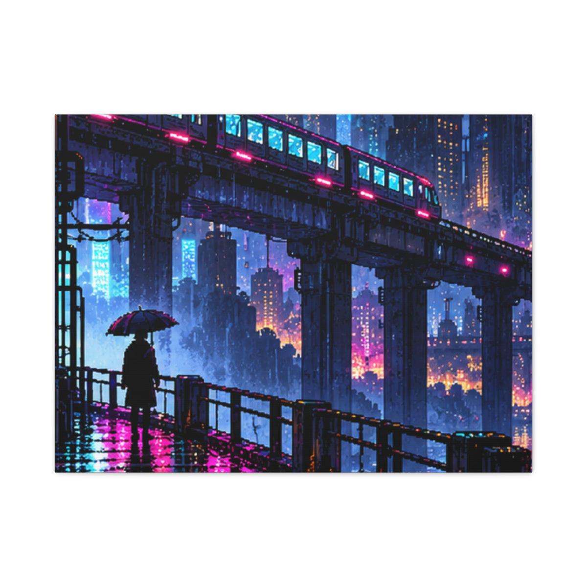 Stretched Matte Canvas Print — 1.25" Depth (Custom Design)