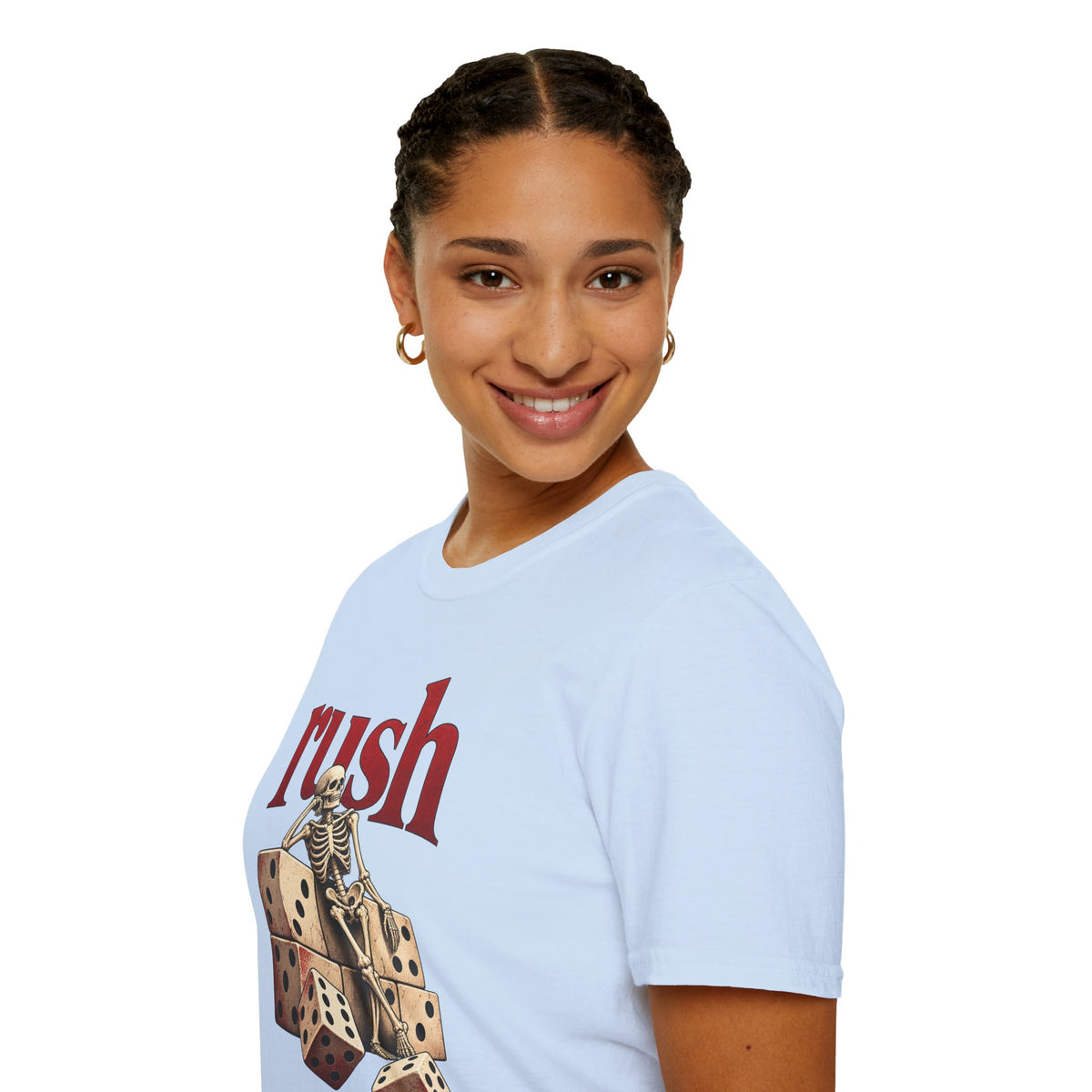 Rush | Roll the Bones | Dice Skeleton Prog Band T-Shirt