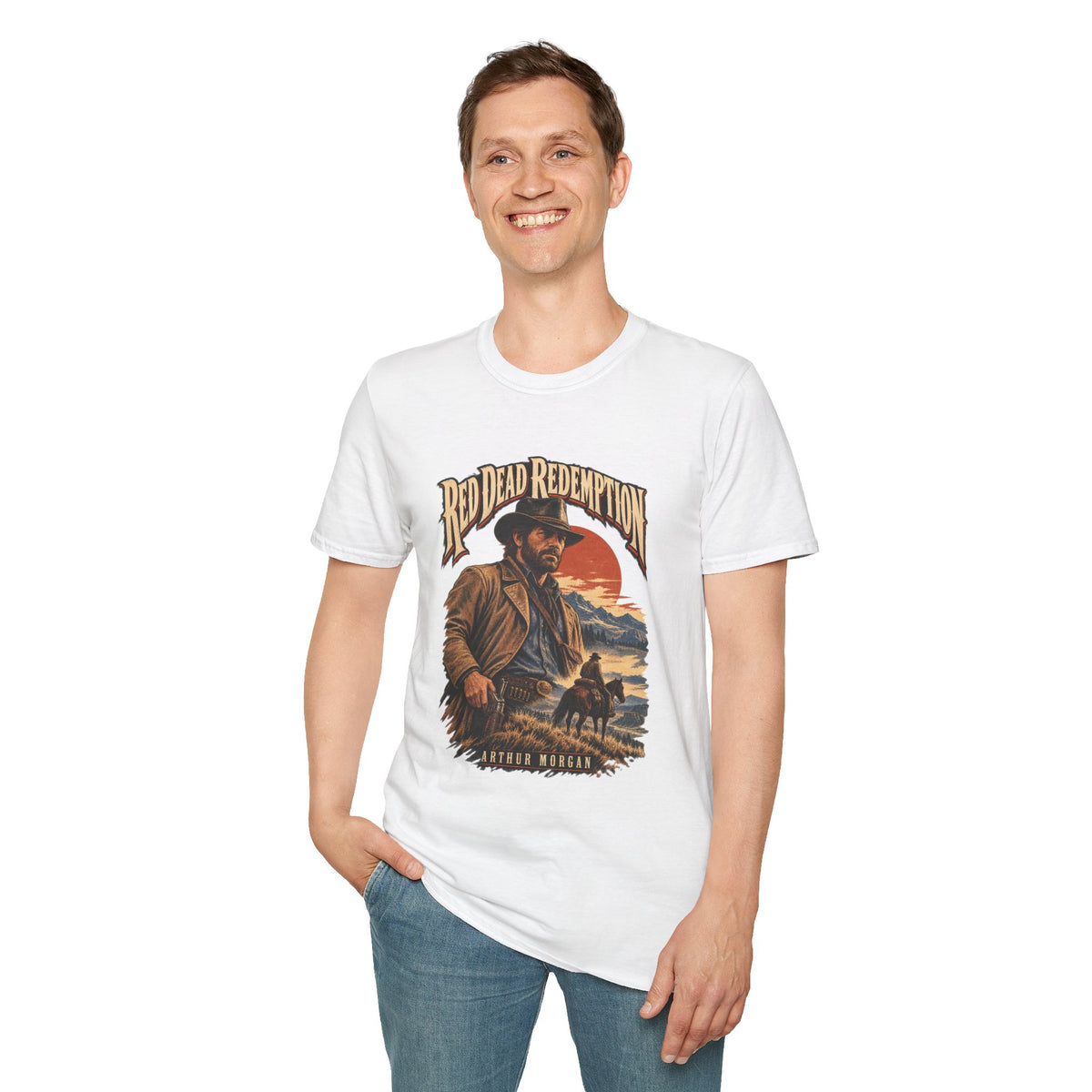 Red Dead Redemption | Arthur Morgan Vintage Western T-Shirt