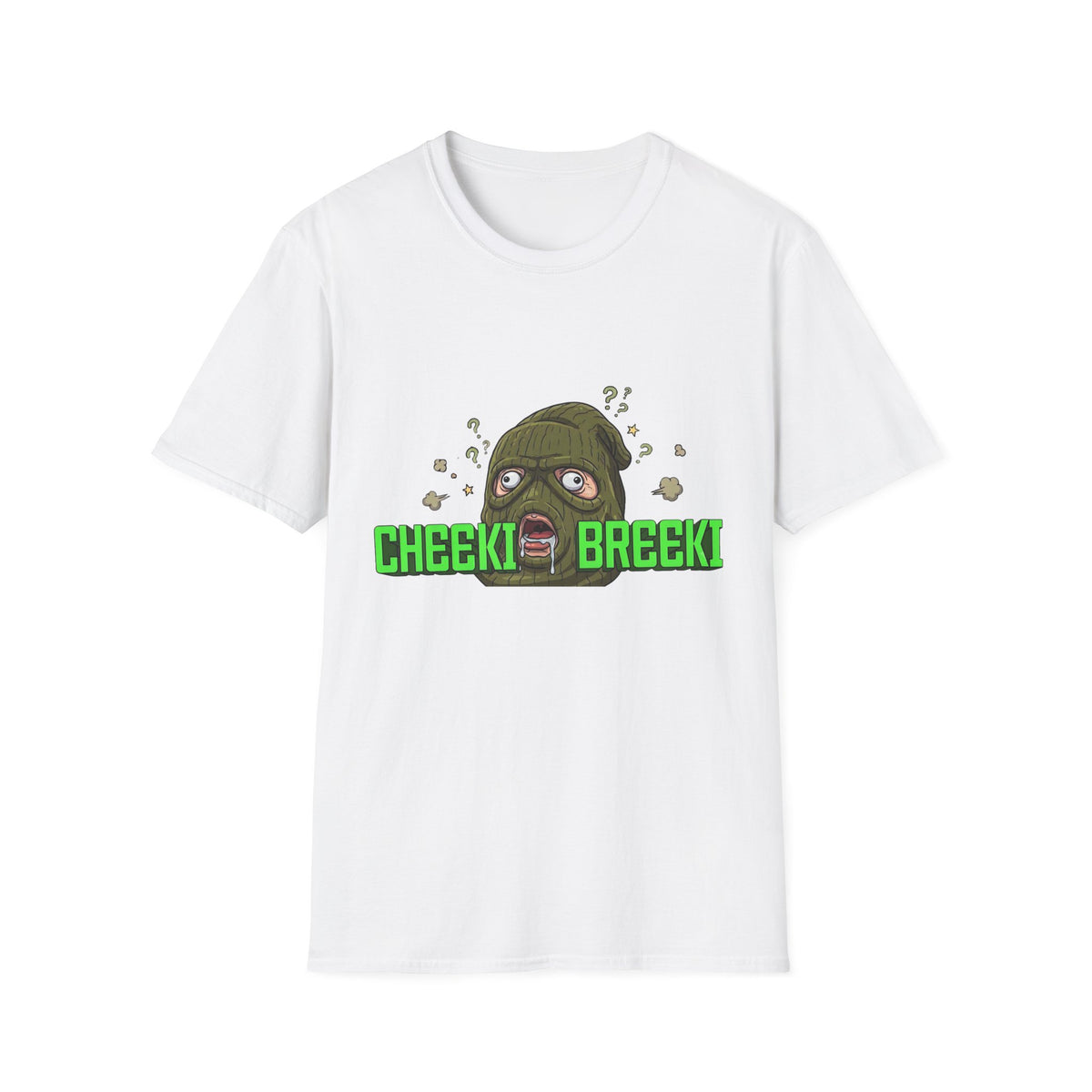 Cheeki Breeki - Derpy Scav Balaclava Mask T-Shirt — Funny S.T.A.L.K.E.R. Meme Tee