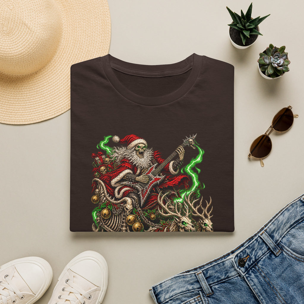 Slay Bells | Santa Clauses Horror Christmas T-Shirt