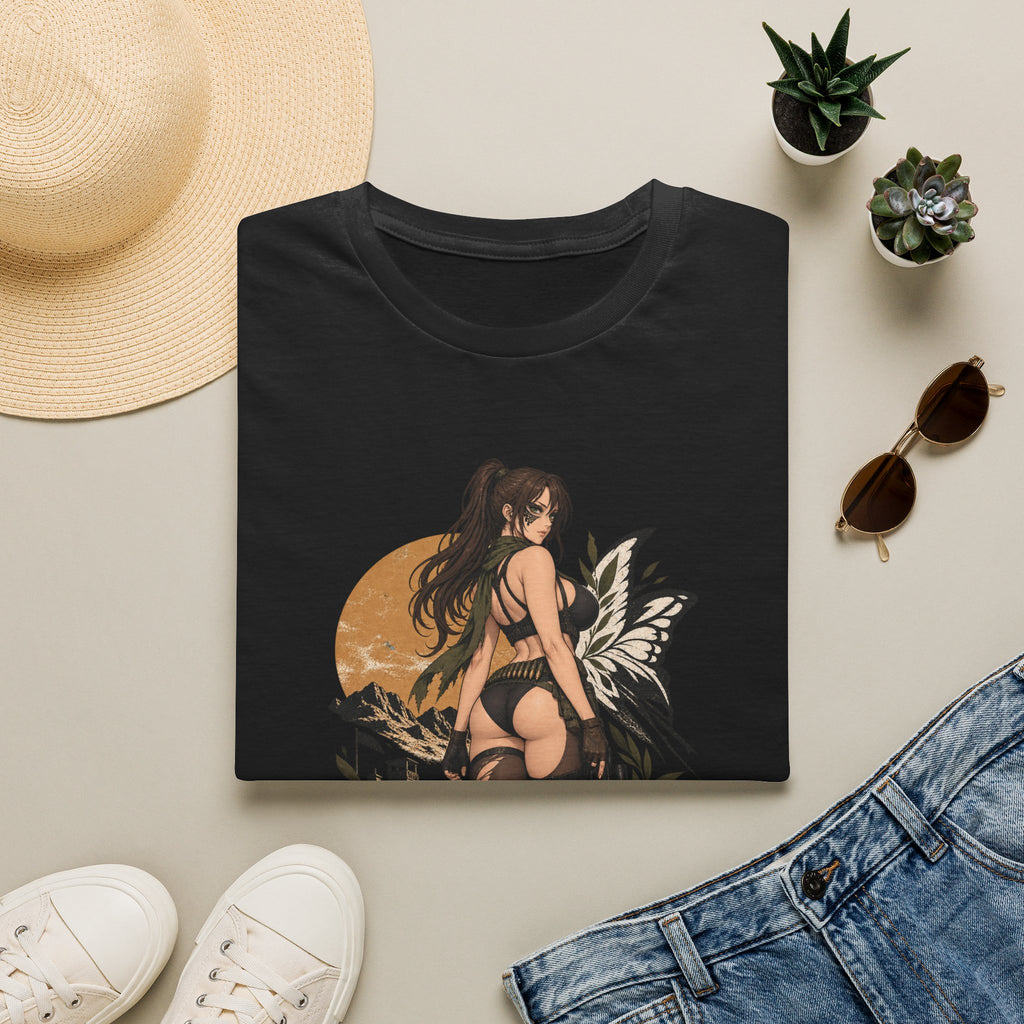 Metal Gear | Quiet | Sexy Pin Up Fantasy Sniper Girl T-Shirt