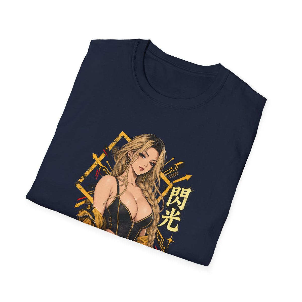 Sunny | Sexy Pin Up Golden Samurai Hot Girl T-Shirt