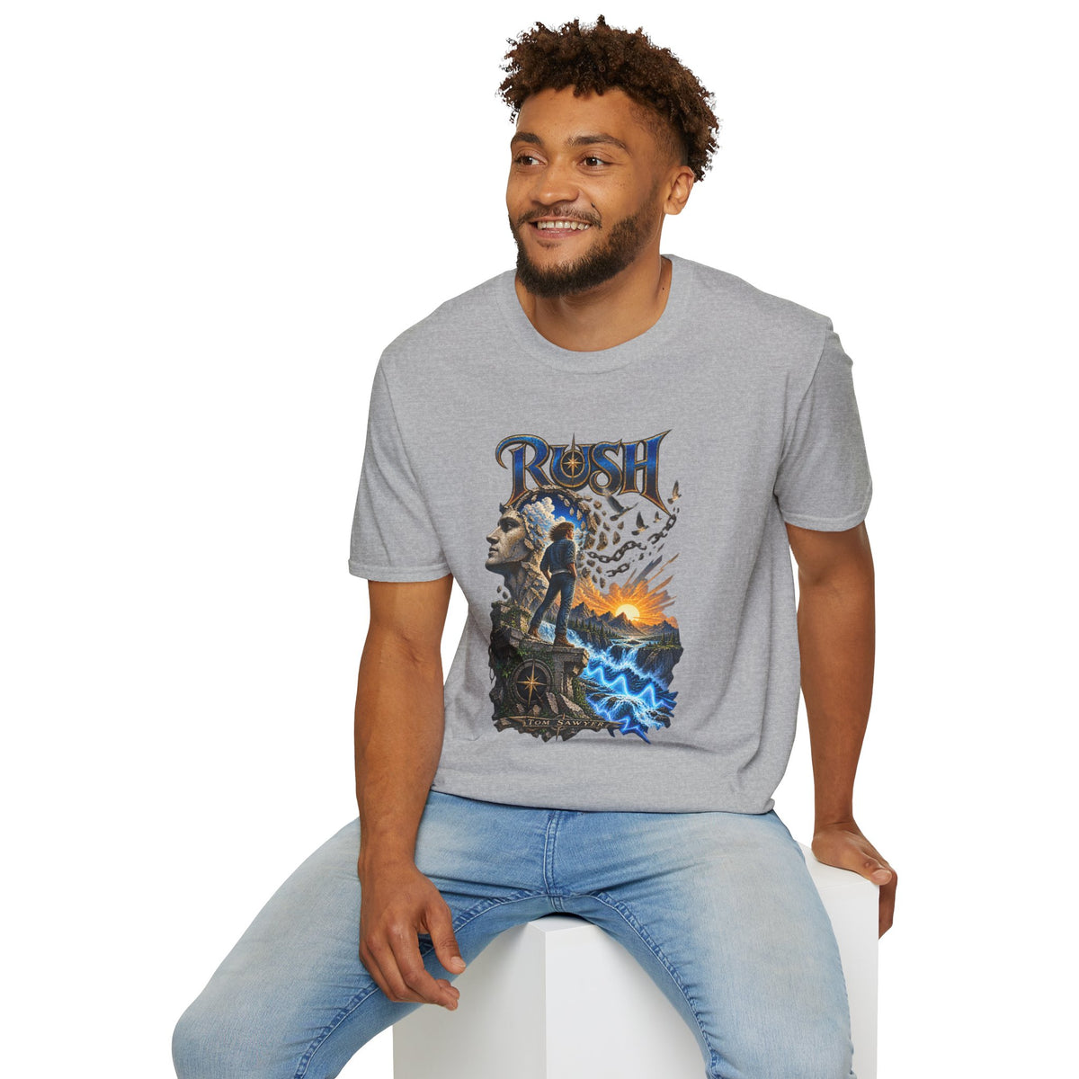 Rush | Tom Sawyer | Legendary Band Graphic T-Shirt