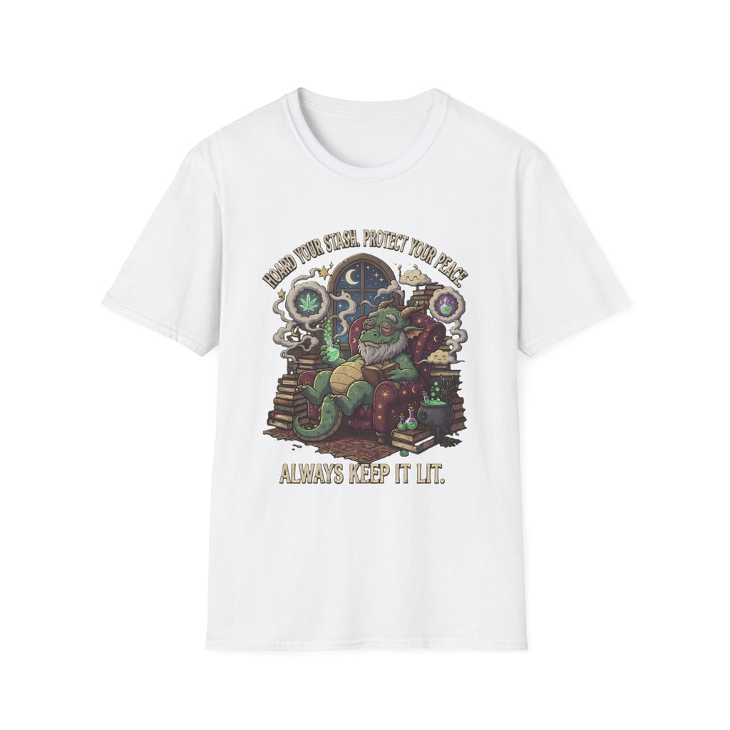 Dragon Stoner - 'Always Keep It Lit' - Psychedelic Chill Graphic Tee