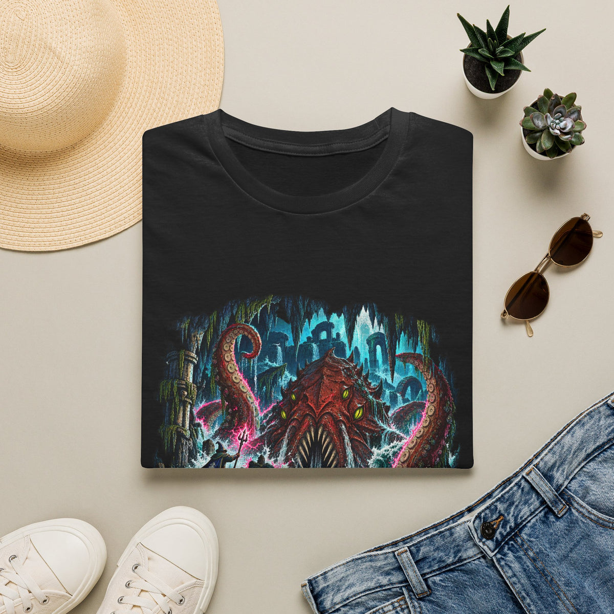 Kraken vs Trident | OSRS | Runescape Inspired T Shirt