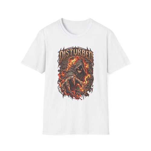 Disturbed | The Guy | Flaming Heavy Metal Band T-Shirt