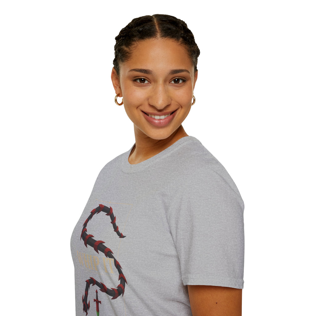 Whip It OSRS Abyssal Whip Runscape Inspired Graphic T-Shirt
