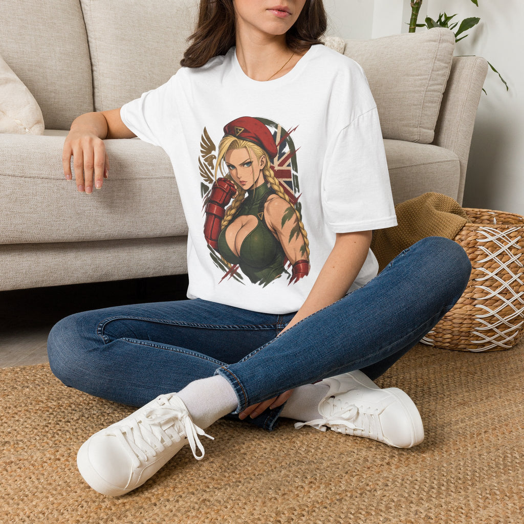 Cammy | Street fighter Sexy  Pin Up Style Graphic T Shirt