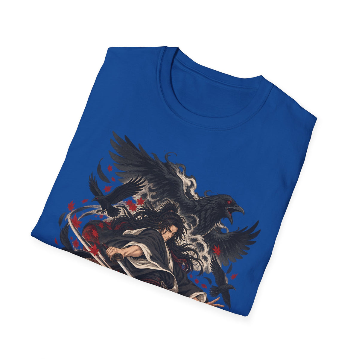 Raven Master | Japanese Samurai | Dark Fantasy T-Shirt