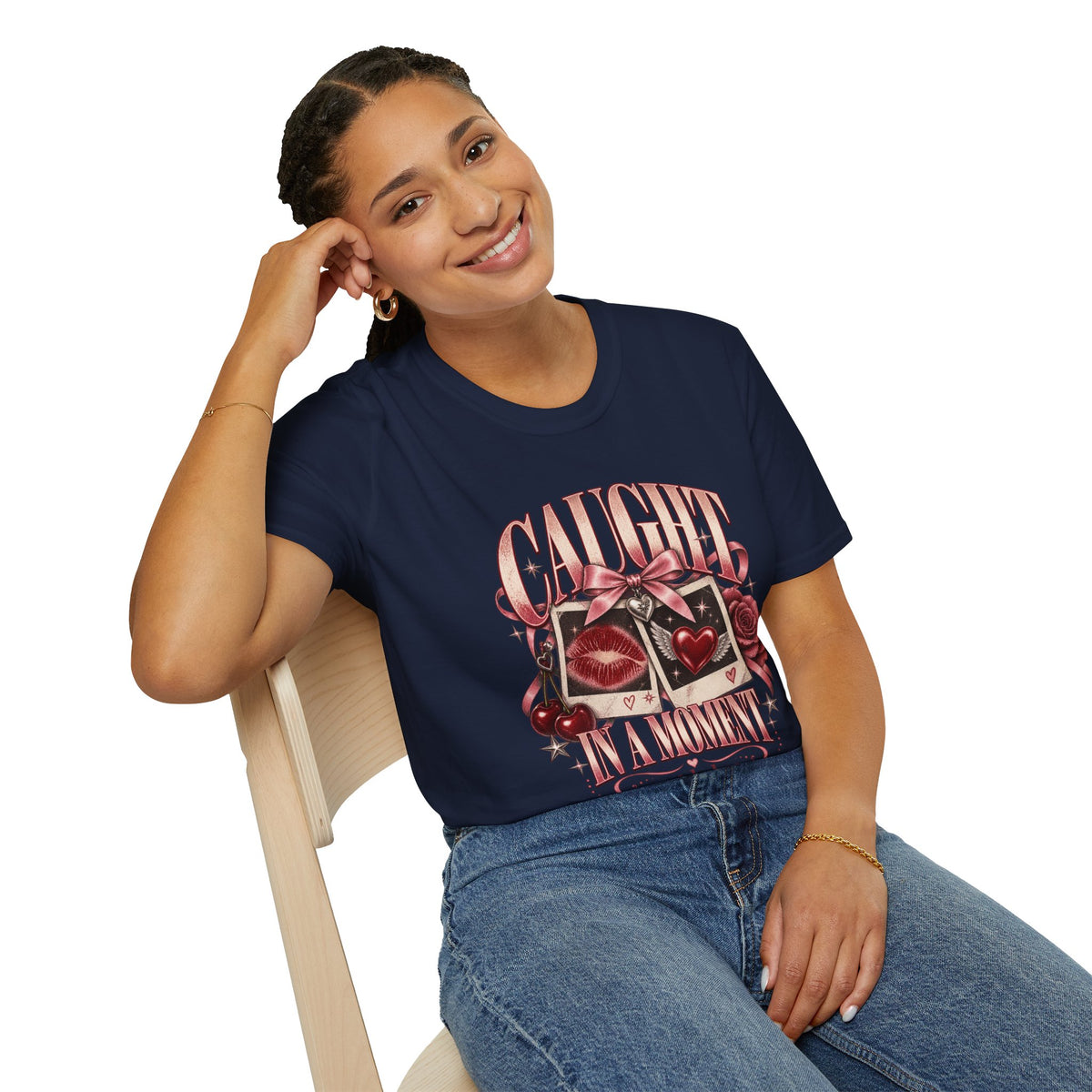 Caught In A Moment | Sugababes | Vintage Heart Polaroid Graphic Tee