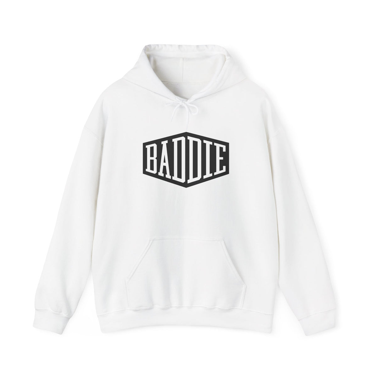 Baddie GTA 6 Inspired Hoodie – Bold Retro Shield Graphic Hoodedie