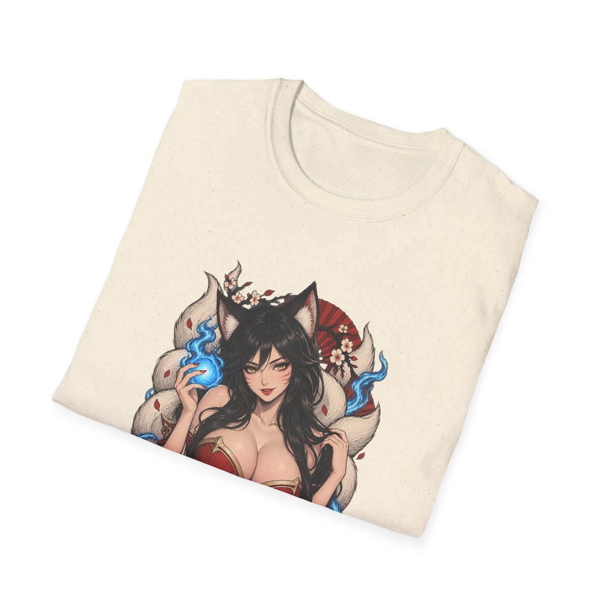 Ahri | League of Legends | Anime Pin Up Kitsune Girl T-Shirt