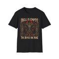 Hell Is Empty, The Devils Are Here | Gothic Demon Graphic