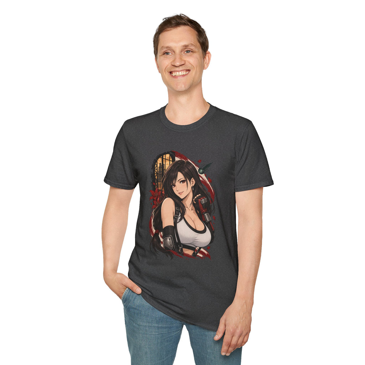 Tifa Lockhart | Final Fantasy VII Pin Up Style Anime Shirt