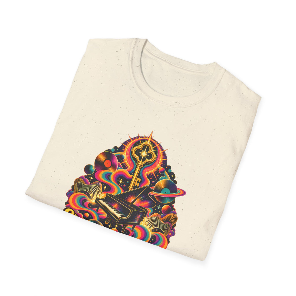 Stevie Wonder Psychedelic Key Songs In The Key of Life T-Shirt
