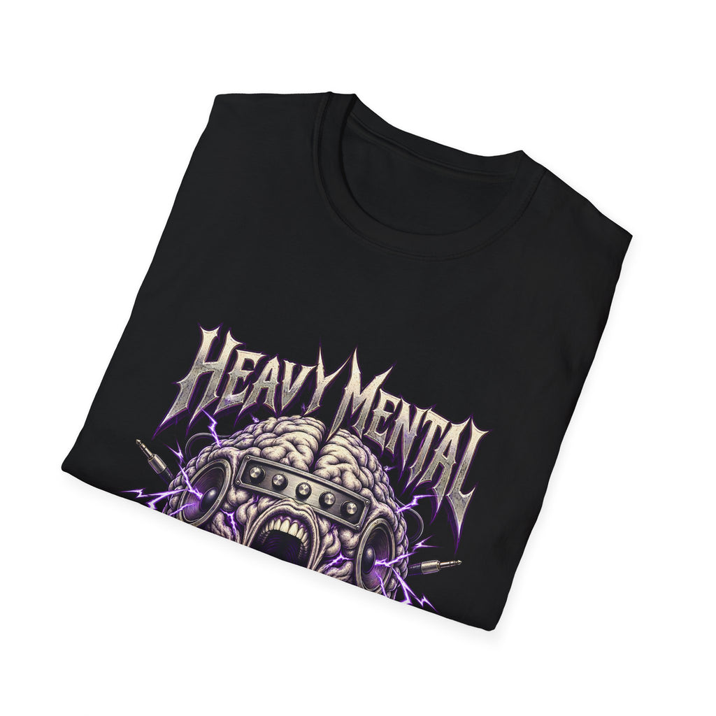 Heavy Mental T-Shirt | Live In My Head' Metal Graphic Tee