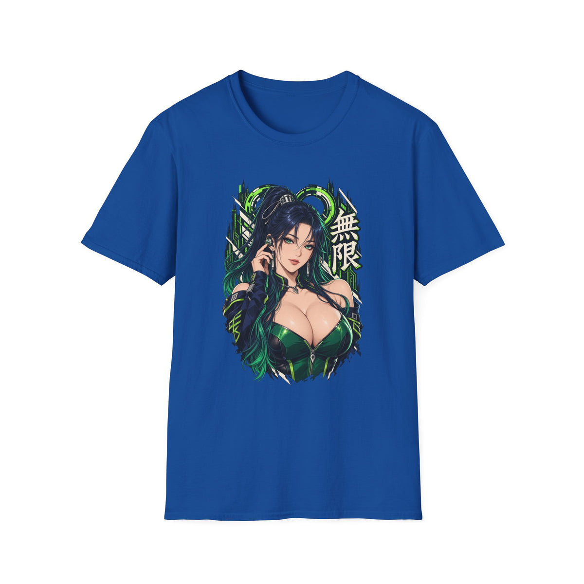 Infinity | Sexy Anime Ninja Pin Up Woman Graphic T-Shirt