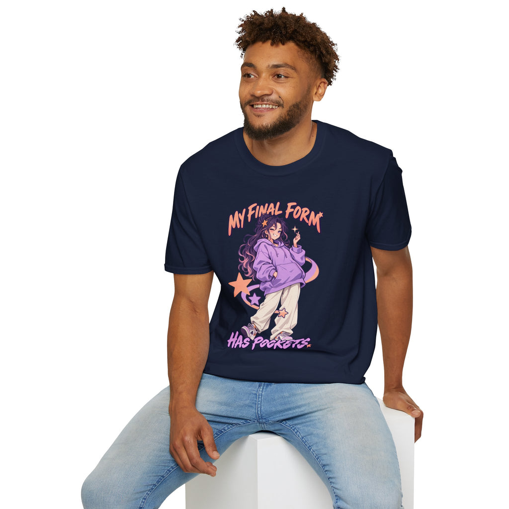 My Final Form Has Pockets | Cute Anime Girl Graphic Tee