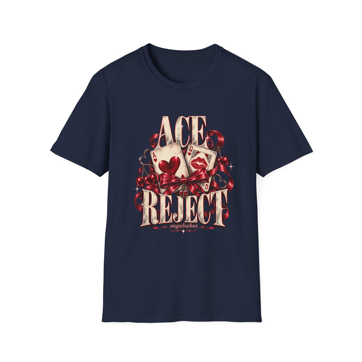 Ace Rejects | Sugababes | Playing Card Ace of Hearts T Shirt