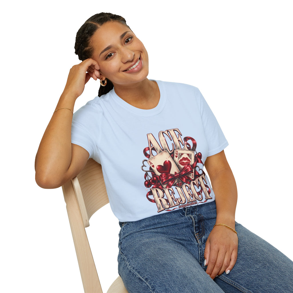 Ace Rejects | Sugababes | Playing Card Ace of Hearts T Shirt