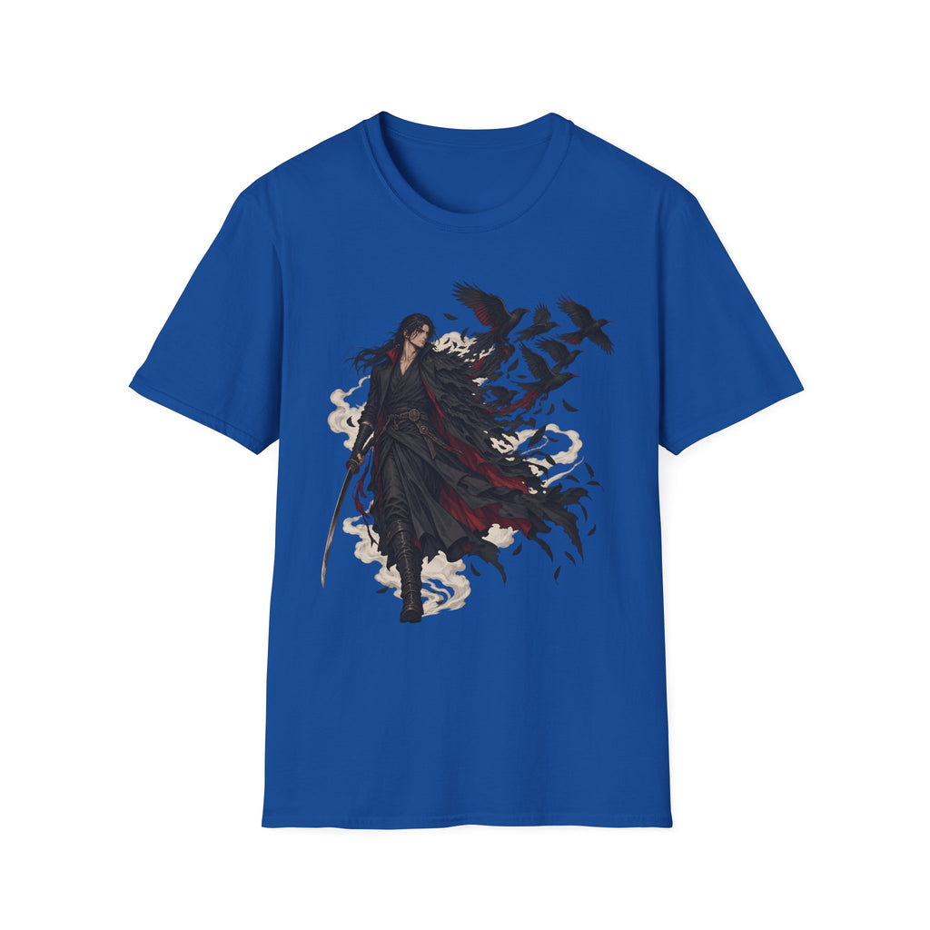 Dark Samurai | Raven Warrior Spirit | Graphic T Shirt