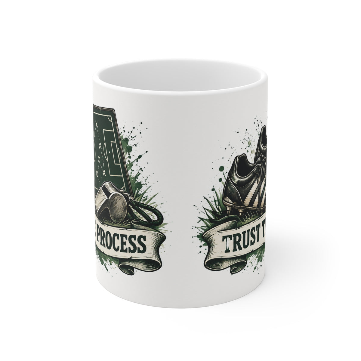 Trust The Process | Football Coach Coffee Cup Gift (11oz)