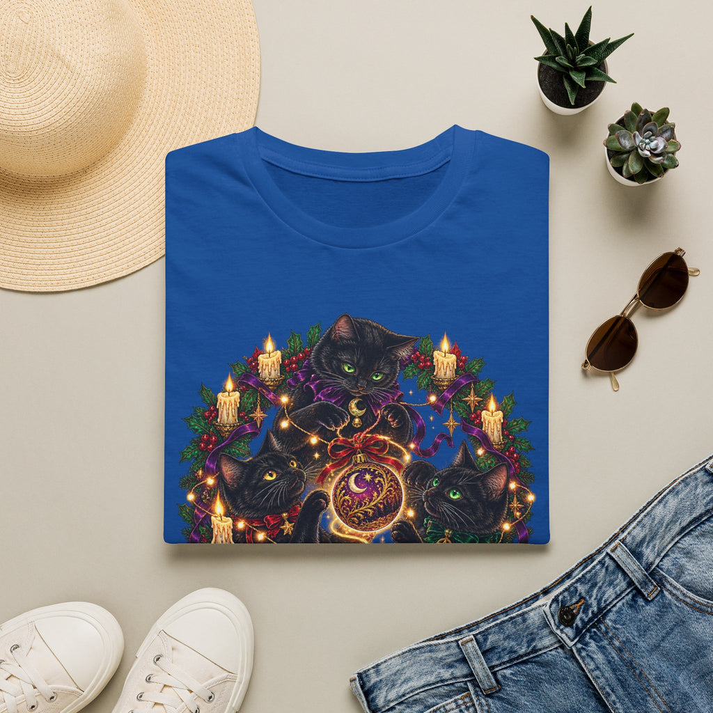 Festive Mischief | Cat Lover Christmas Holiday T-Shirt